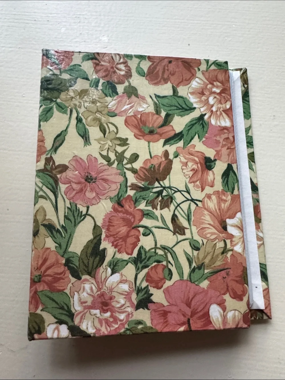 Two Vintage Floral Photo Albums